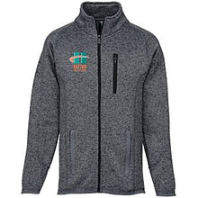Load image into Gallery viewer, Larger Story Men's Charcoal Fleece