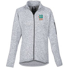 Load image into Gallery viewer, Larger Story Women's Heather Gray Fleece
