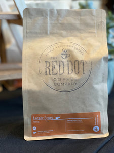Larger Story Blend Coffee | The Red Dot Coffee Shop
